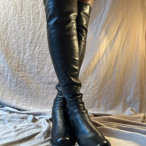 Stuart Weitzman sz 9 Iconic 5050 Classic sexy elegant strong must-have boots NIB - Picture 5 of 15